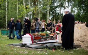 Beisetzung auf dem Friedhof bei Berlin-Kladow