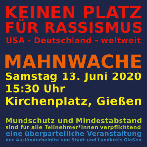 Mahnwache 150620