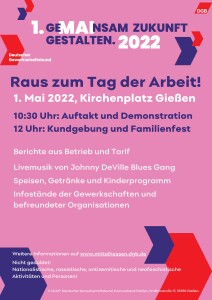 Poster - 1. Mai 2022 Gießen