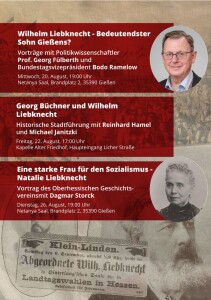 Flyer Reihe Liebknecht 1-2
