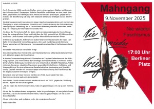 Nie wieder Faschismus! @ Berliner Platz